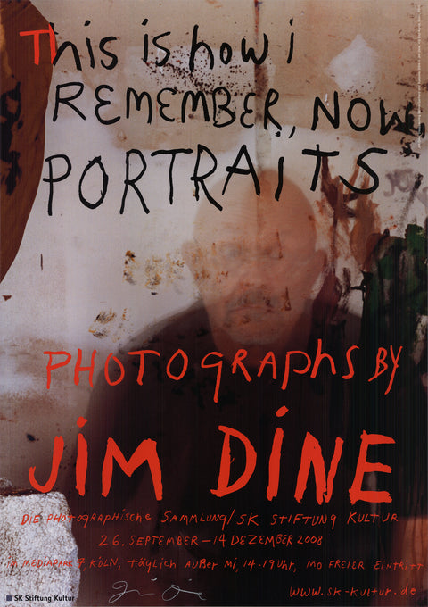 JIM DINE Photographs by Jim Dine, 2008 - Signed