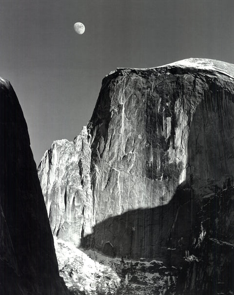 ANSEL ADAMS Moon and Half Dome, 1997