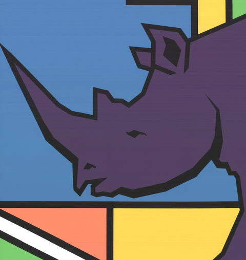 CHRISTINE KIDDER GRIFFIN Endangered Series -  Rhinoceros, 1991