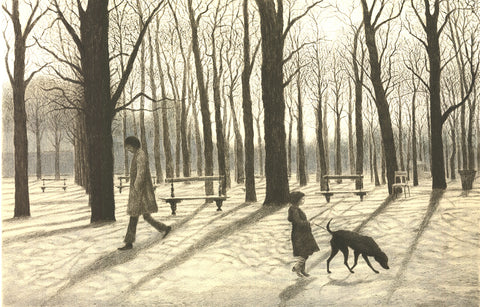 HAROLD ALTMAN Luxembourg Garden, 1970