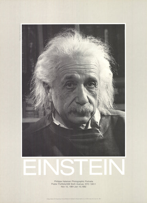 PHILIPPE HALSMAN Einstein, 1981