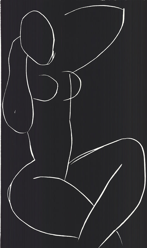 HENRI MATISSE Nu Assis I, 1989