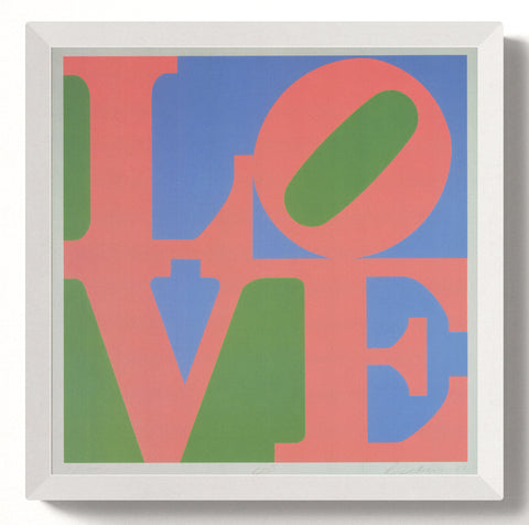 ROBERT INDIANA Roses, From "The Garden of Love", 2012