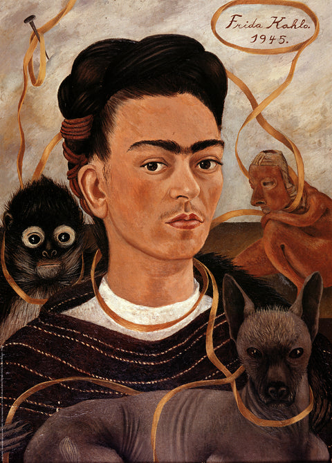 FRIDA KAHLO Self-portrait with Monkey