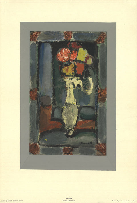 GEORGES ROUAULT Fleurs Decoratives, 1965