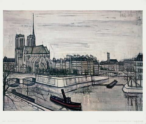 BERNARD BUFFET Paris, La Cite, 1961