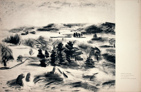 GOODRIDGE ROBERTS Gatineau Landscape, 1957
