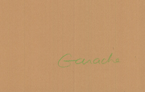CLAUDE GARACHE Roland Garros French Open, 1990 - Signed