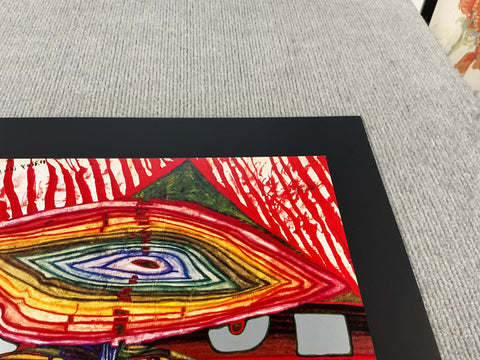 FRIEDENSREICH HUNDERTWASSER The Eye and the Beard of God, 1989