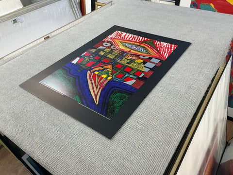 FRIEDENSREICH HUNDERTWASSER The Eye and the Beard of God, 1989