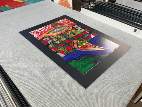 FRIEDENSREICH HUNDERTWASSER The Eye and the Beard of God, 1989