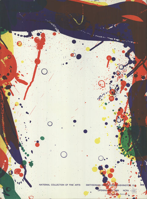 SAM FRANCIS National Collection of Fine Arts, 1968
