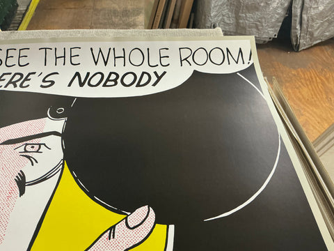 ROY LICHTENSTEIN I Can See The Whole Room, 1989