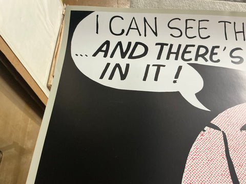 ROY LICHTENSTEIN I Can See The Whole Room, 1989