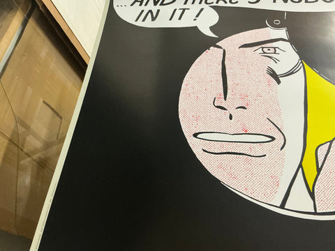 ROY LICHTENSTEIN I Can See The Whole Room, 1989