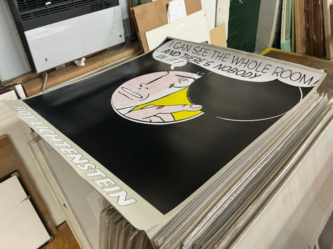 ROY LICHTENSTEIN I Can See The Whole Room, 1989