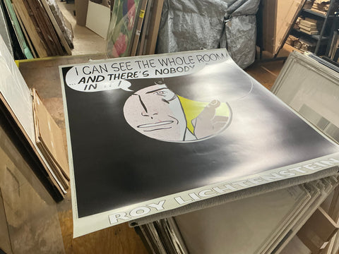 ROY LICHTENSTEIN I Can See The Whole Room, 1989