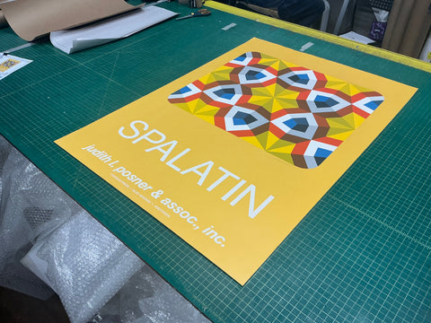 MARKO SPALATIN Kaleidoscope, 1980 - Signed