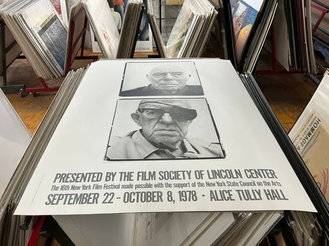 RICHARD AVEDON 16th New York Film Festival, 1978