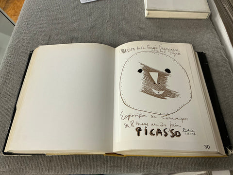 PABLO PICASSO Exposition de Ceramiques, 1958