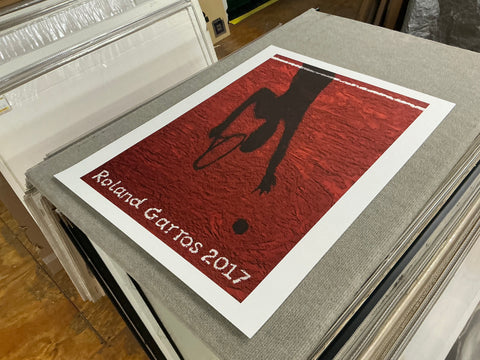 VIK MUNIZ Roland Garros French Open, 2017