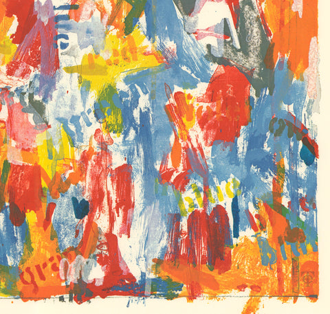 JASPER JOHNS Dayton's Gallery 12, 1971
