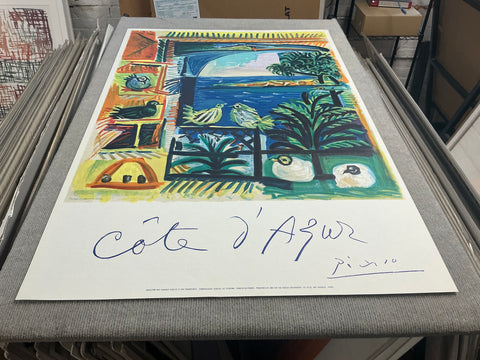 PABLO PICASSO Cote D'Azur, 1962