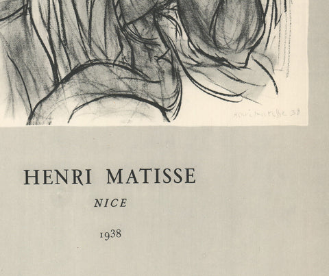 HENRI MATISSE Nice, 1952