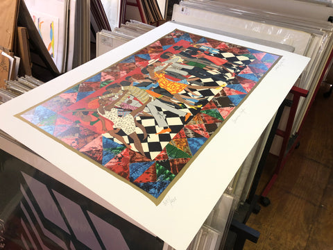 FAITH RINGGOLD Groovin' High, 1996 - Signed