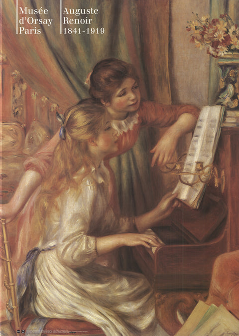 PIERRE-AUGUSTE RENOIR Jeunes Filles Au Piano, 1991