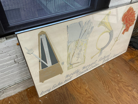 DON NICE Mozart Predella, 1978