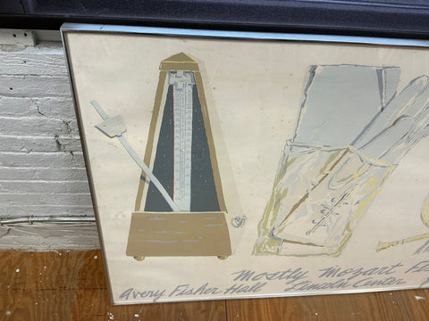 DON NICE Mozart Predella, 1978