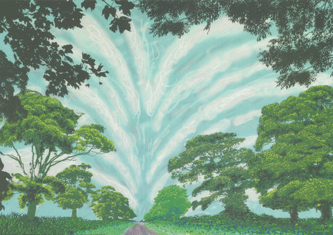 DAVID HOCKNEY Summer Sky, 2008