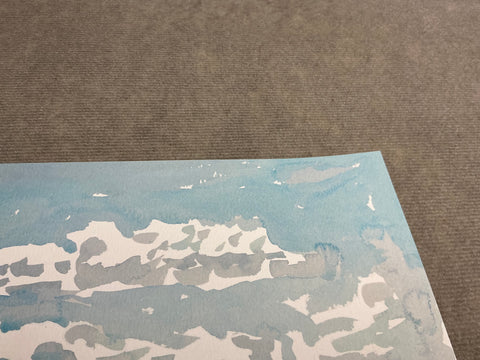 DAVID HOCKNEY Looking Towards Huggate, 1998