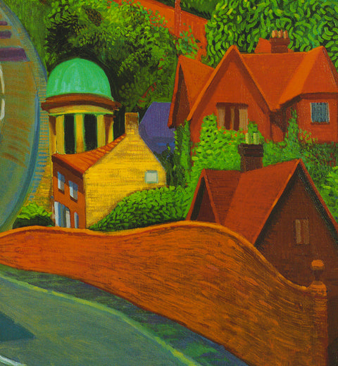 DAVID HOCKNEY The Road to York Through Sledmere, 1997