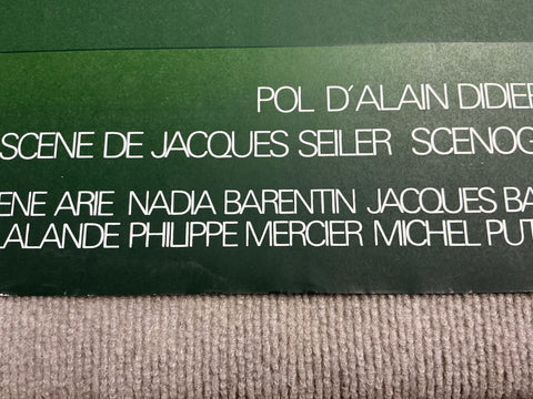 JEAN-MICHEL FOLON POL, 1974