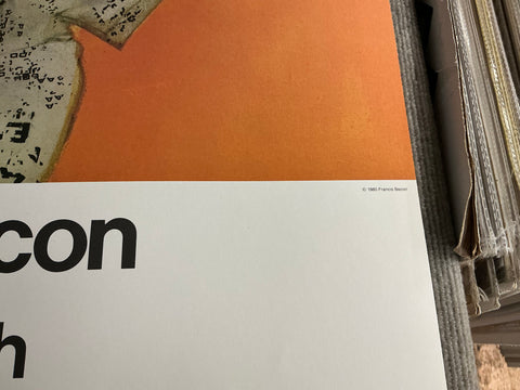 FRANCIS BACON Figure In A Room, 1980