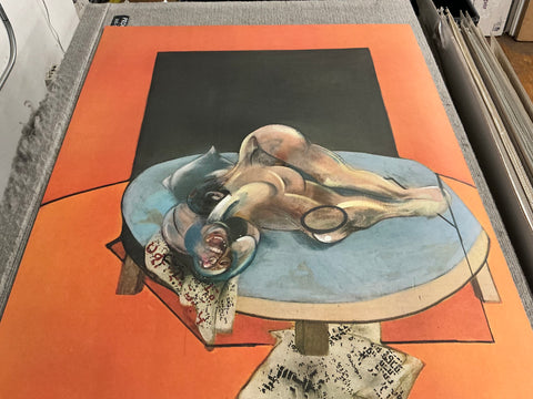 FRANCIS BACON Figure In A Room, 1980