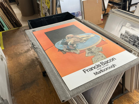 FRANCIS BACON Figure In A Room, 1980