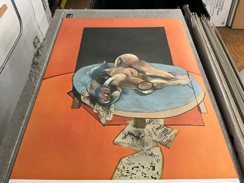 FRANCIS BACON Figure In A Room, 1980