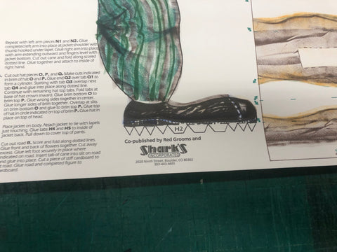 RED GROOMS Charlie Chaplin, 1985