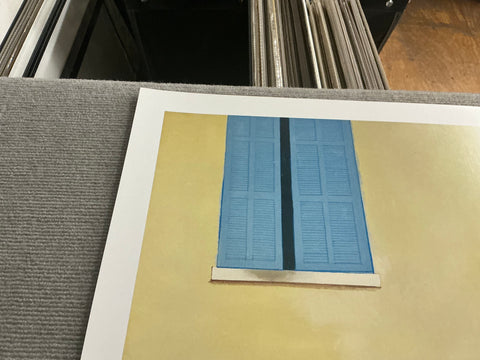 DAVID HOCKNEY Two Deckchairs, Calvi, 1985