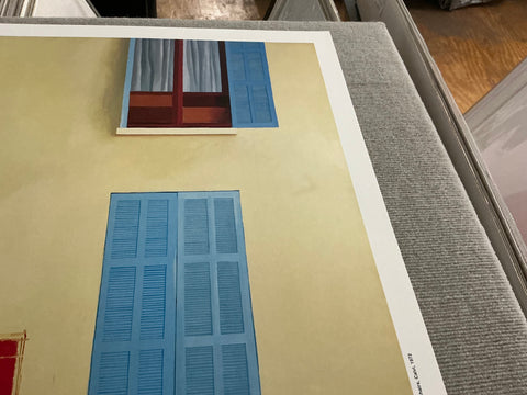 DAVID HOCKNEY Two Deckchairs, Calvi, 1985