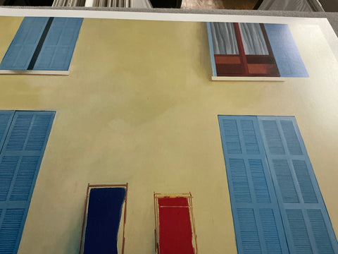 DAVID HOCKNEY Two Deckchairs, Calvi, 1985