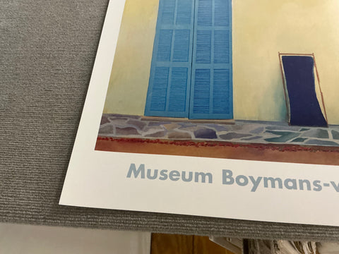 DAVID HOCKNEY Two Deckchairs, Calvi, 1985