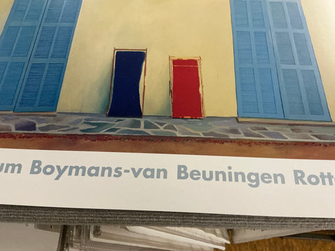 DAVID HOCKNEY Two Deckchairs, Calvi, 1985