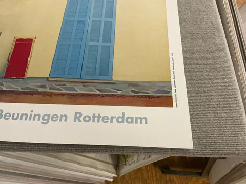 DAVID HOCKNEY Two Deckchairs, Calvi, 1985