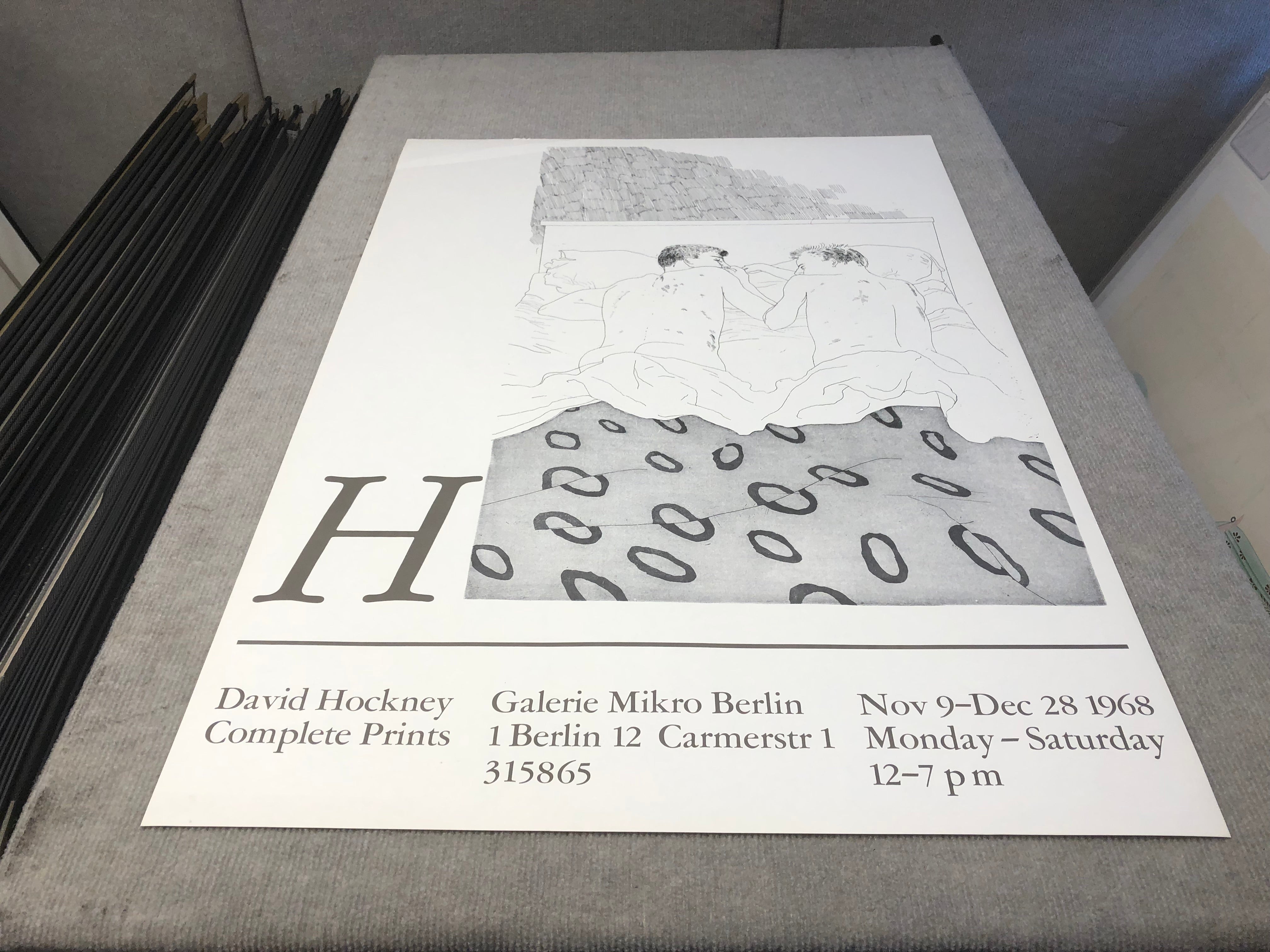 DAVID HOCKNEY Two Boys Aged 23 or 24 1968 Art Wise Premium Posters