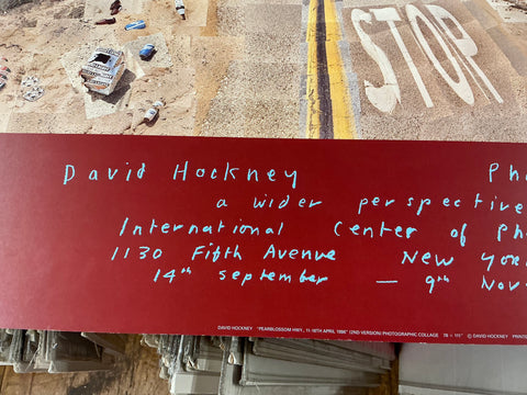 DAVID HOCKNEY Pearblossom Highway, 1986