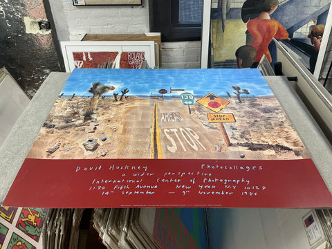 DAVID HOCKNEY Pearblossom Highway, 1986